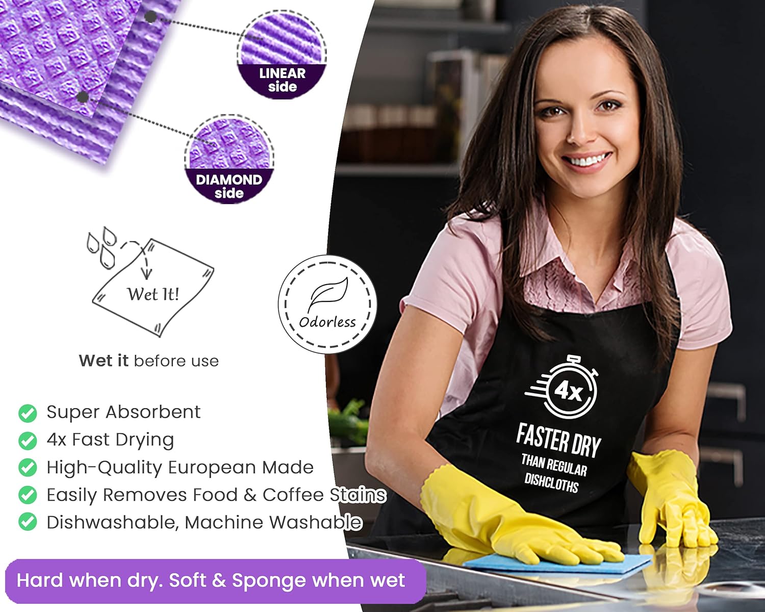 Natural Biodegradable Swedish Dishcloths - Image 7