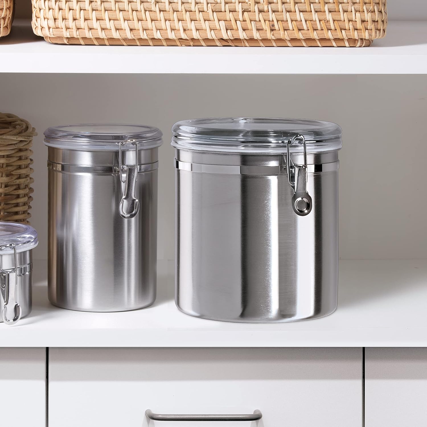Oggi Stainless Steel Kitchen Canister - Image 7