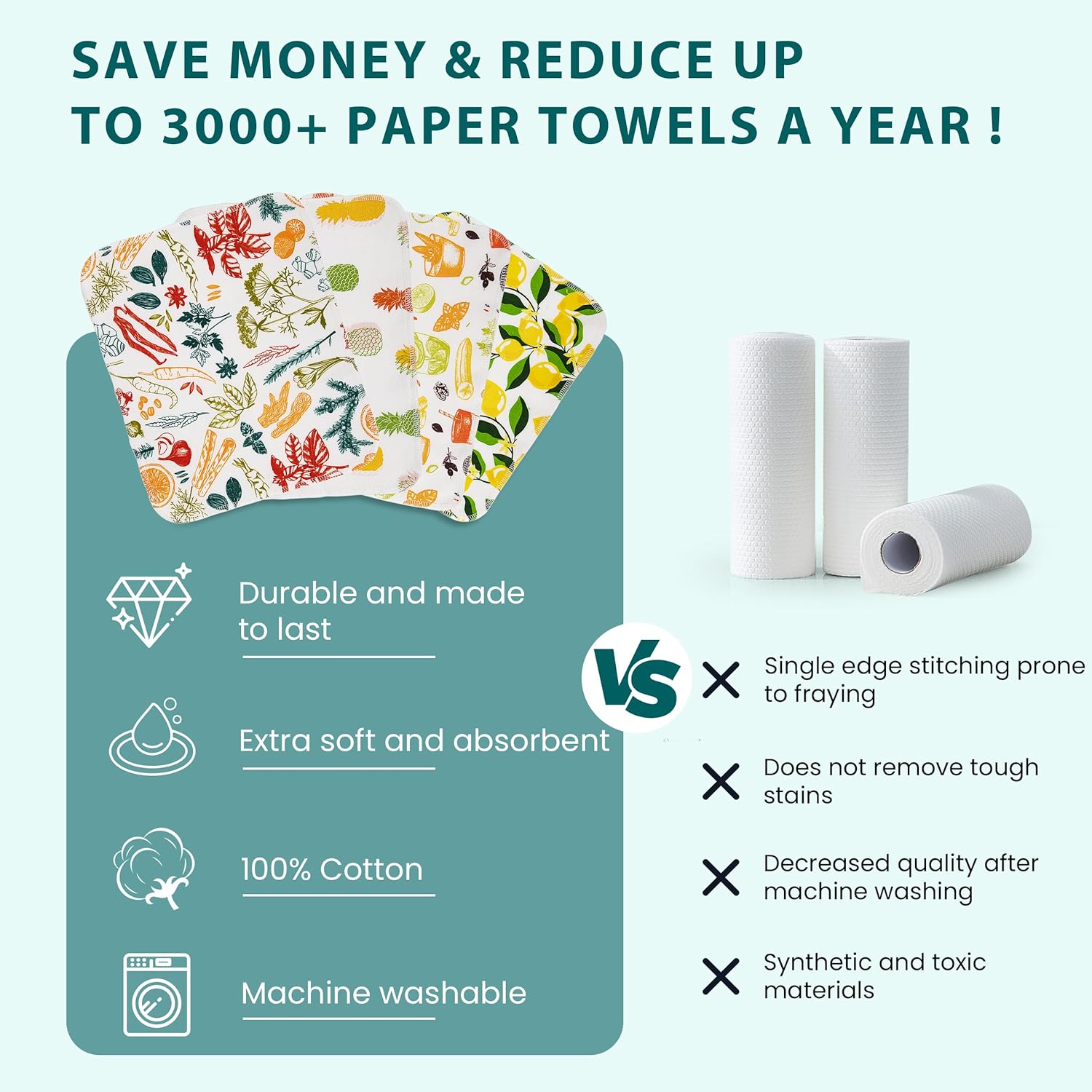 Reusable Paper Towels Washable - Image 4