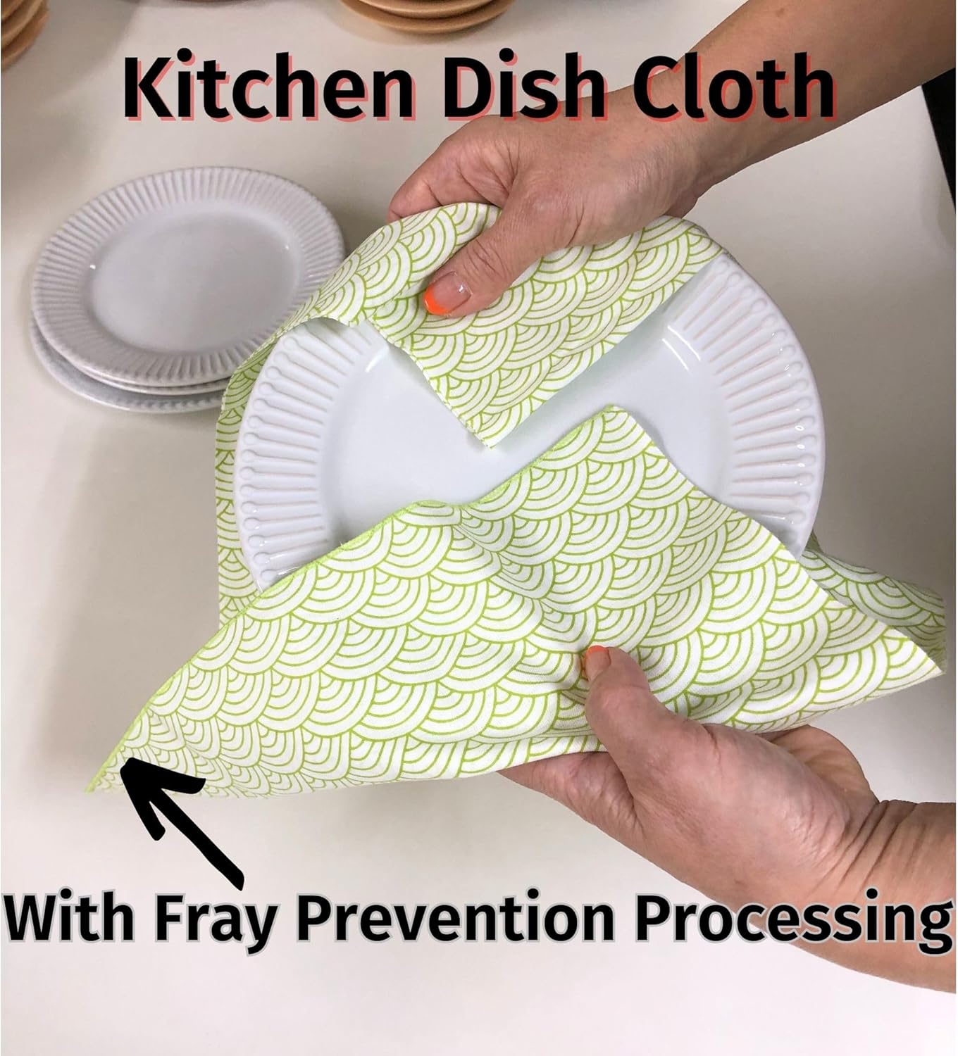 Traditional Japanese Tenugui Towels Set of 3 - Image 5