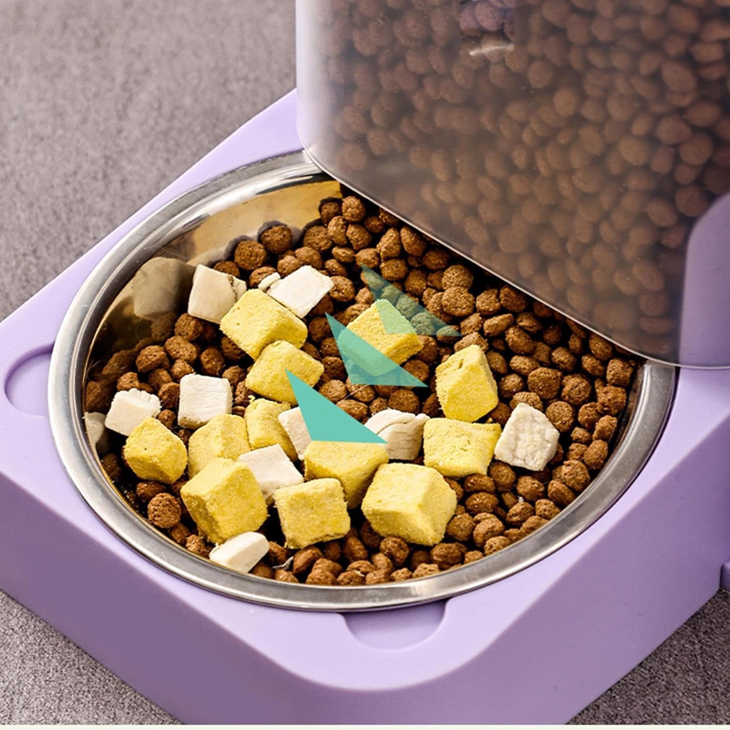 Automatic Pet Feeder with Stainless Steel Bowl - Image 9