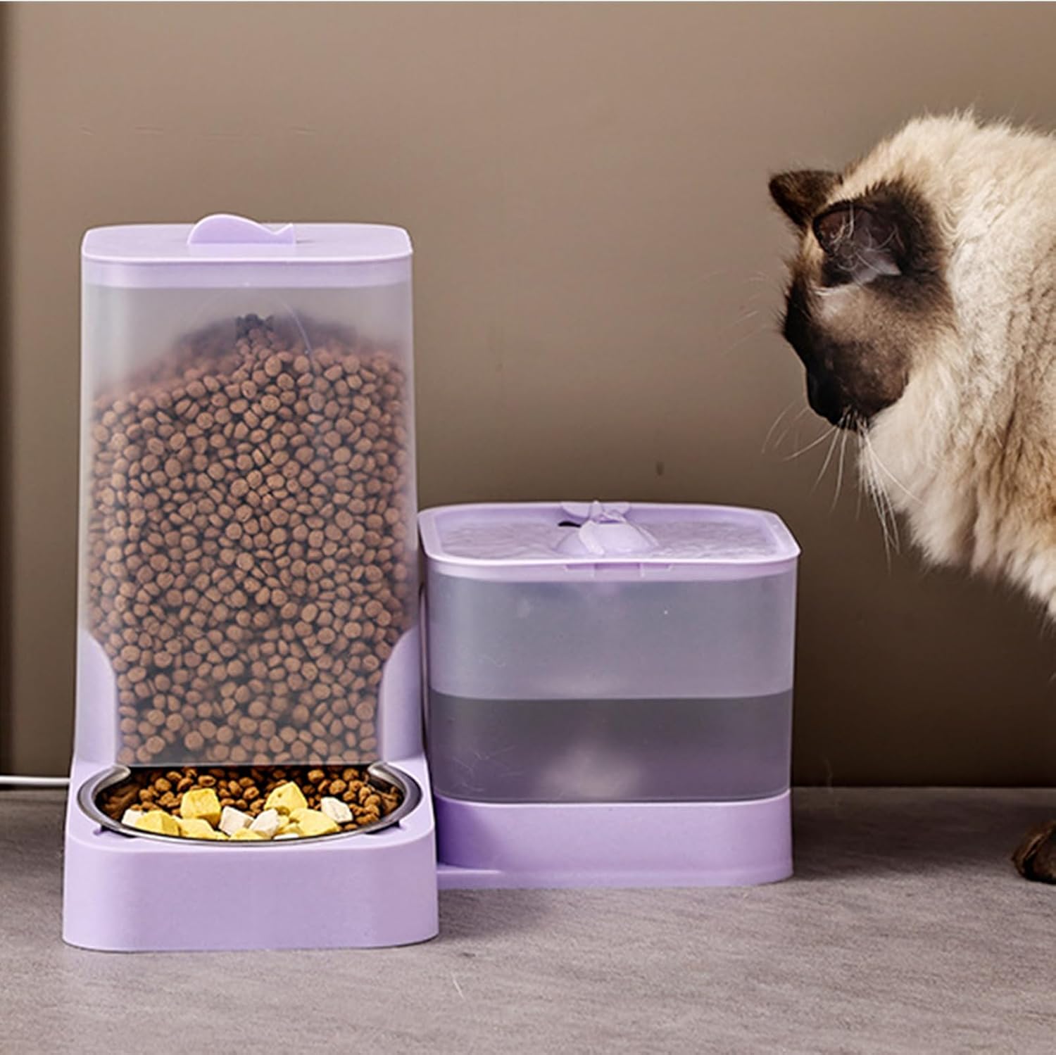Automatic Pet Feeder with Stainless Steel Bowl - Image 10