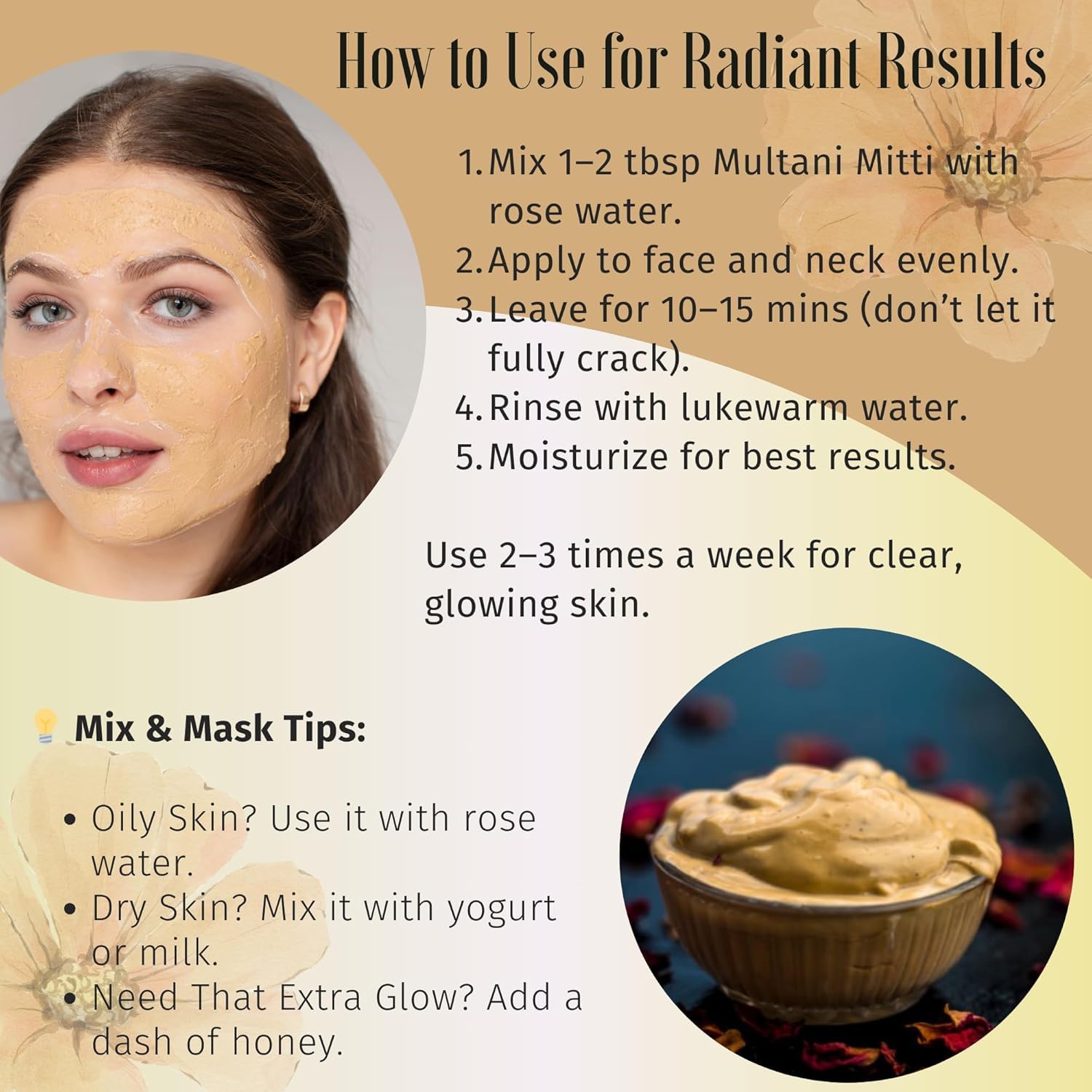 Natural Indian Clay Face Mask - Image 7