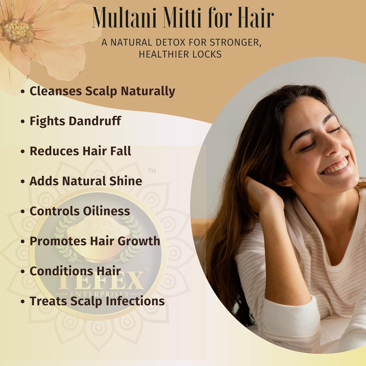 Natural Indian Clay Face Mask - Image 8