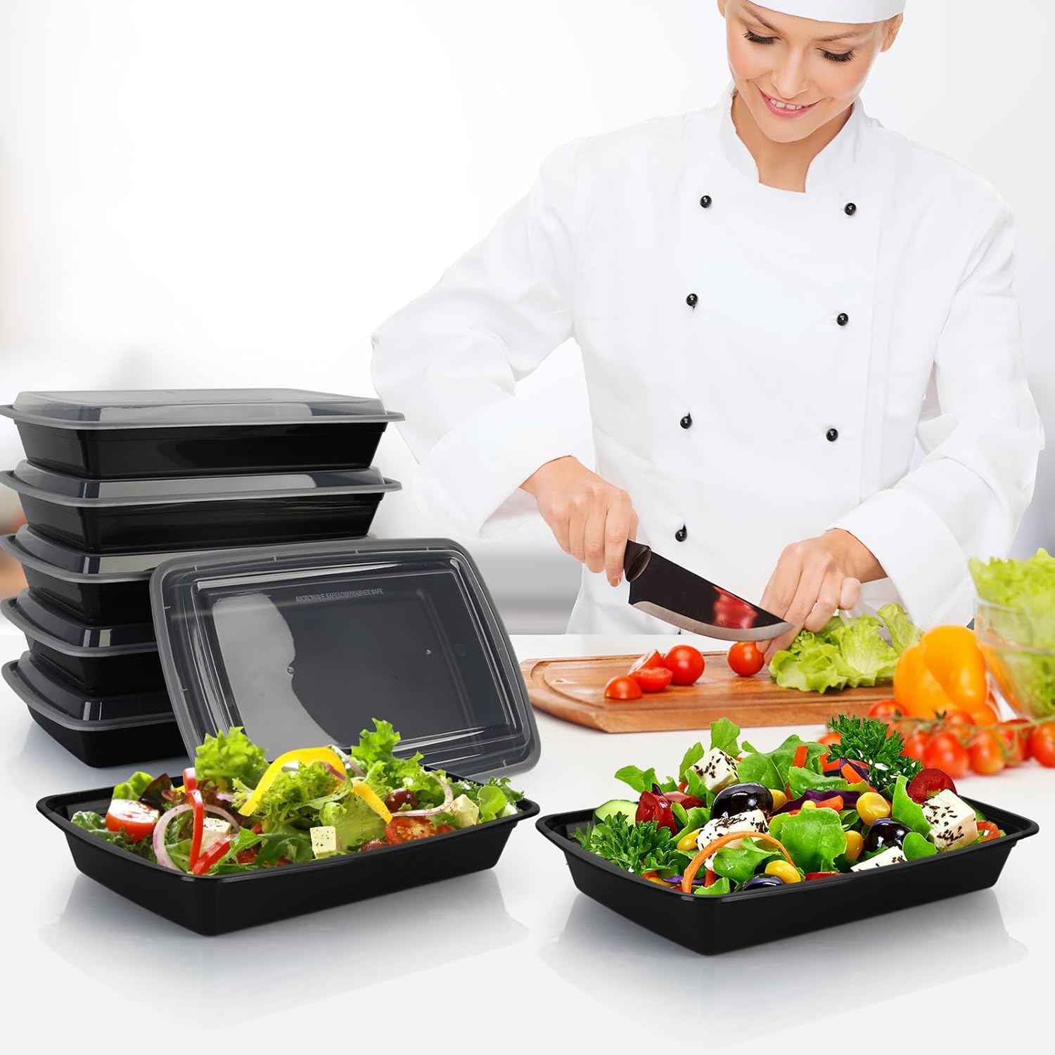 Reusable Meal Prep Containers with Lids - Image 6
