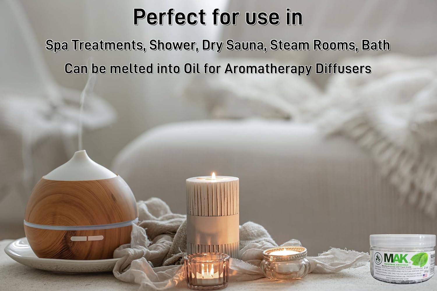 Menthol Crystals 2 oz - Pure Organic 100% Natural - Image 6