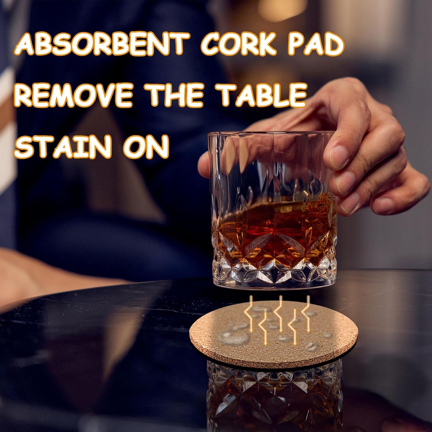 50 Pcs Blank Cork Coasters for Home Decoration - Image 6