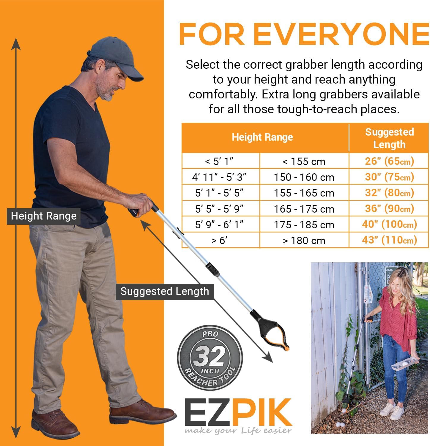 EZPIK Grip Aid Tool Grabber Reacher - Image 7