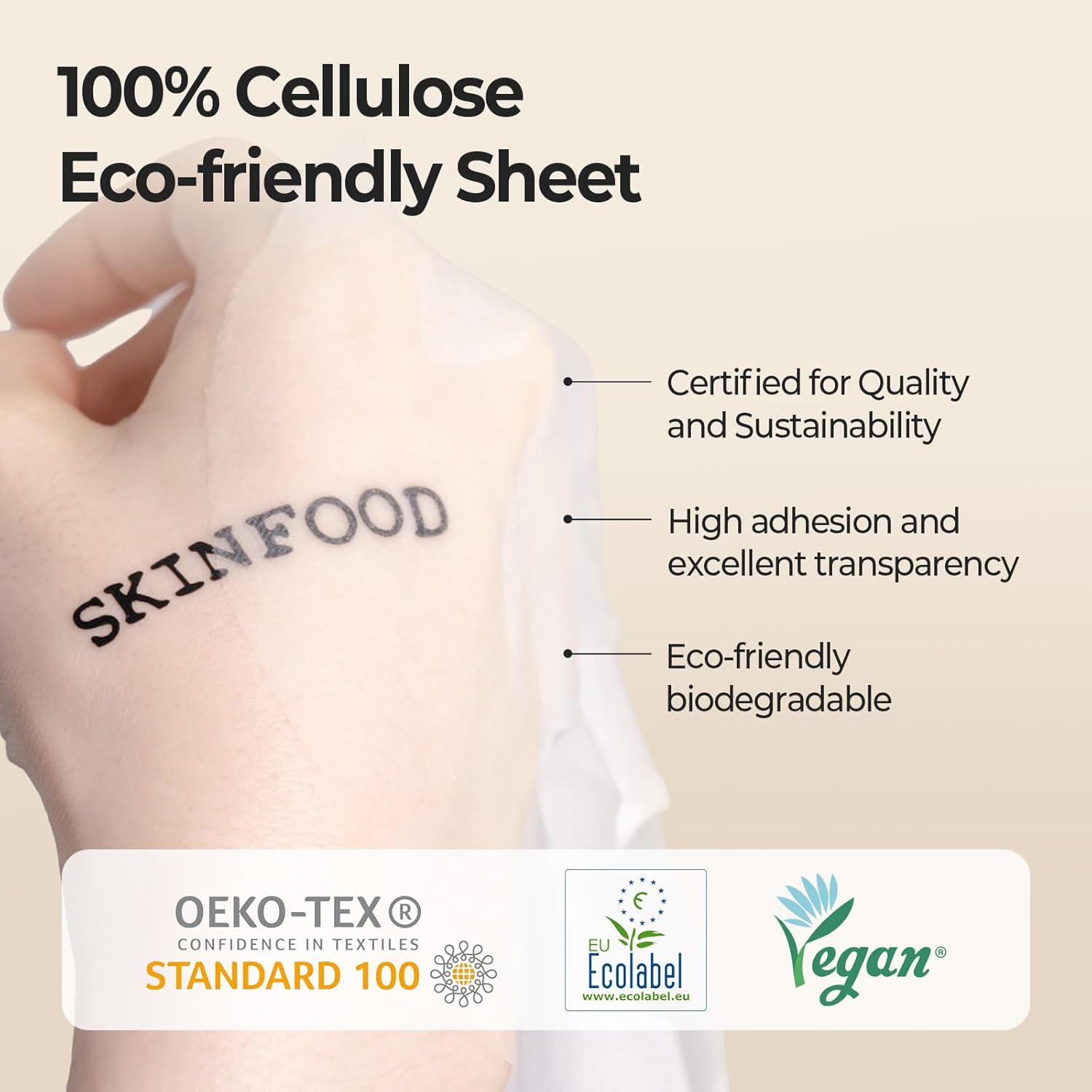 SKINFOOD Acorn Pore Peptide Daily Sheet Mask - Image 5