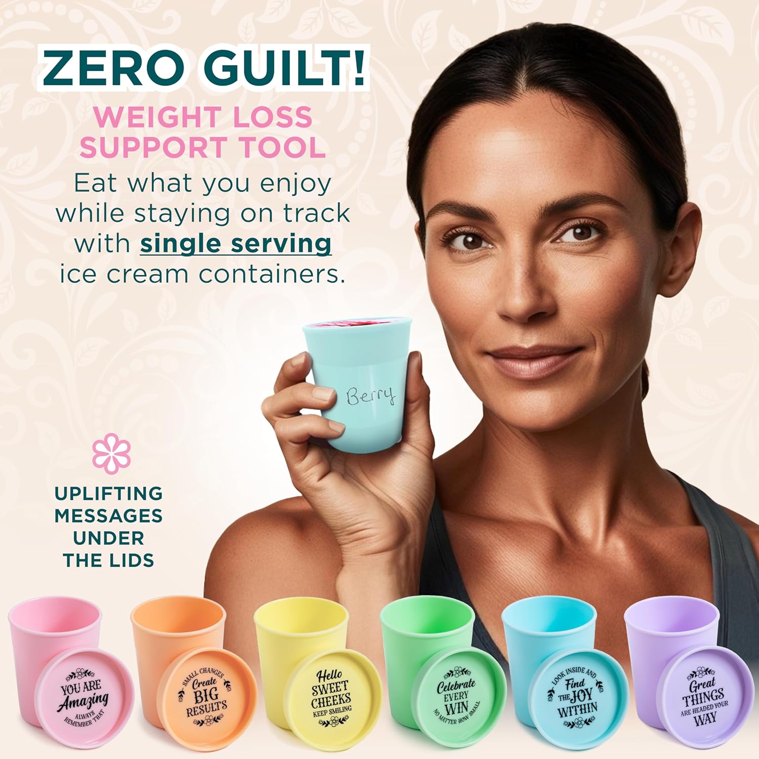 KOYAIRE Portion Control Ice Cream Containers for Homemade Ice Cream - Image 4