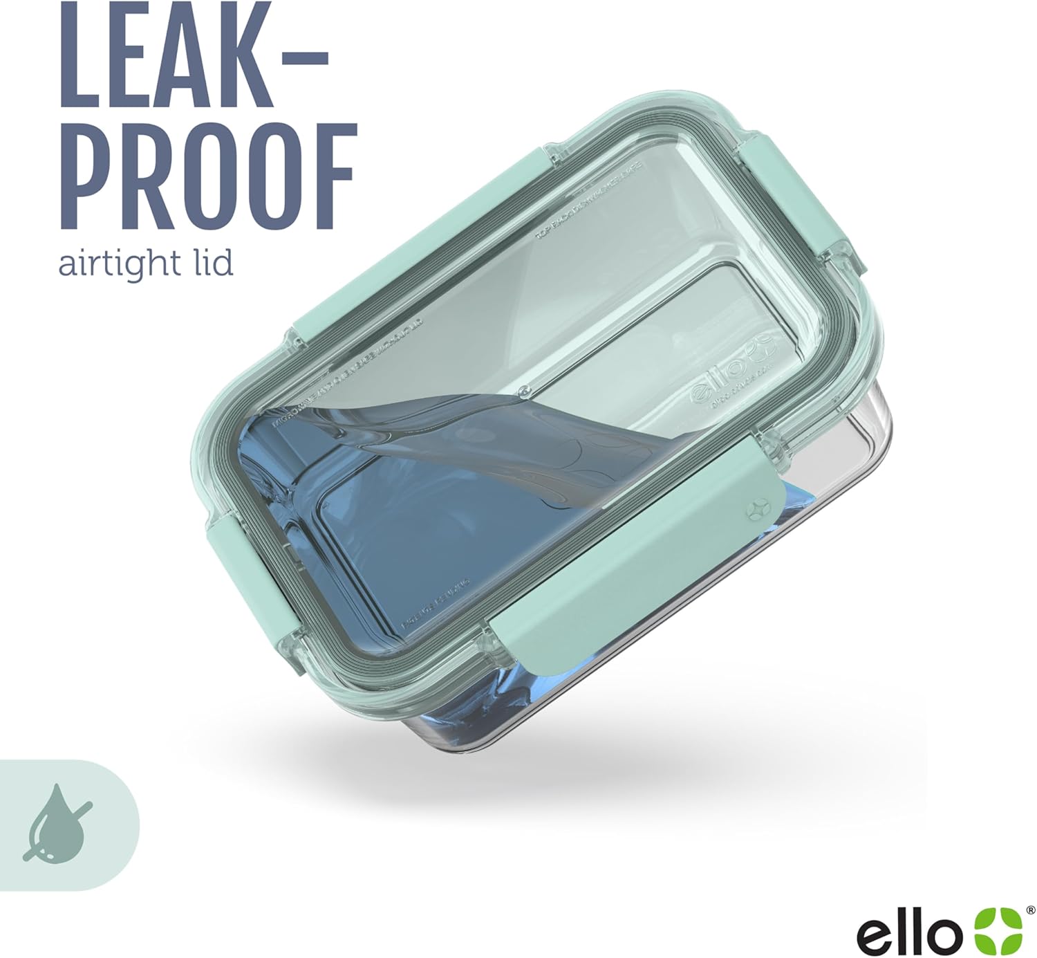 Ello Color Lock Glass Meal Prep Containers - Image 7