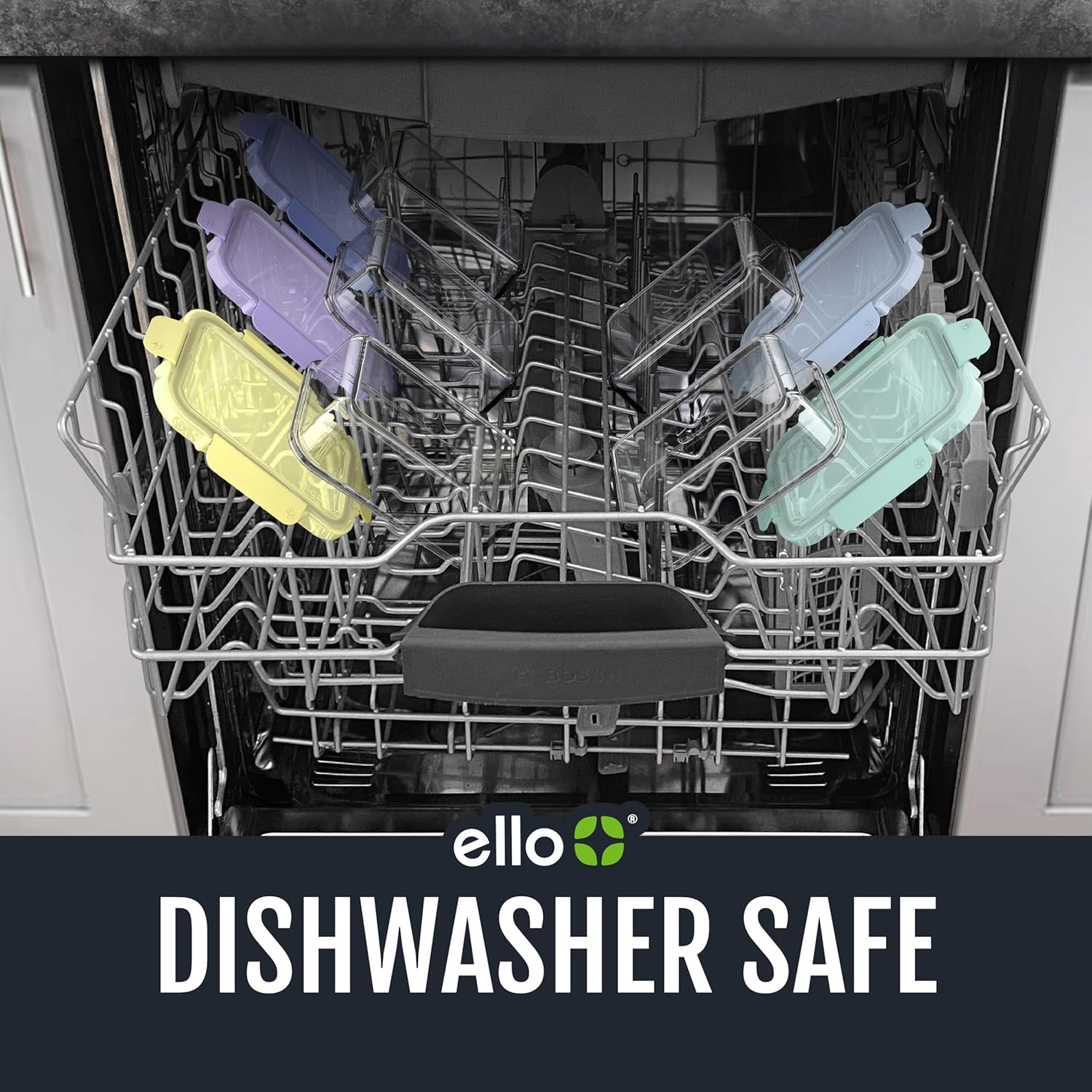 Ello Color Lock Glass Meal Prep Containers - Image 8