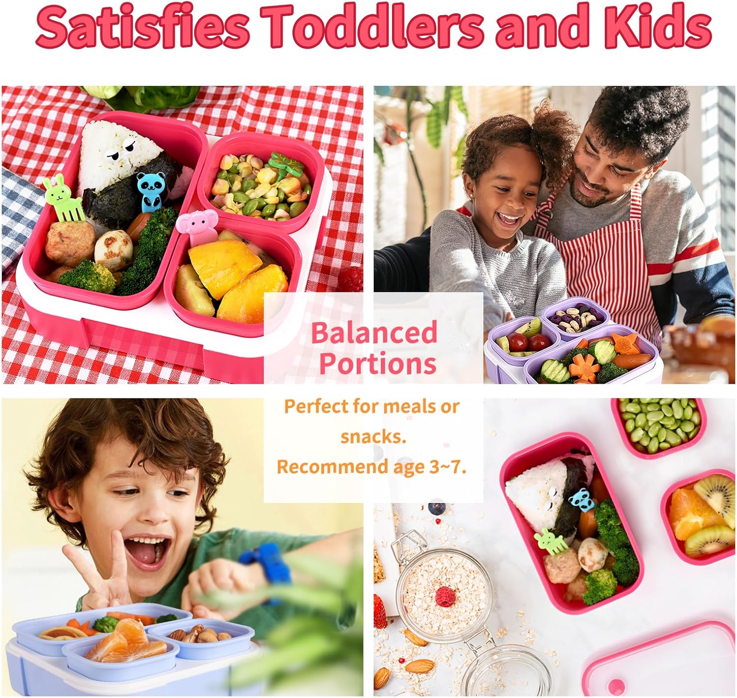 Genteen Small Kids Snack Containers for School - Image 6