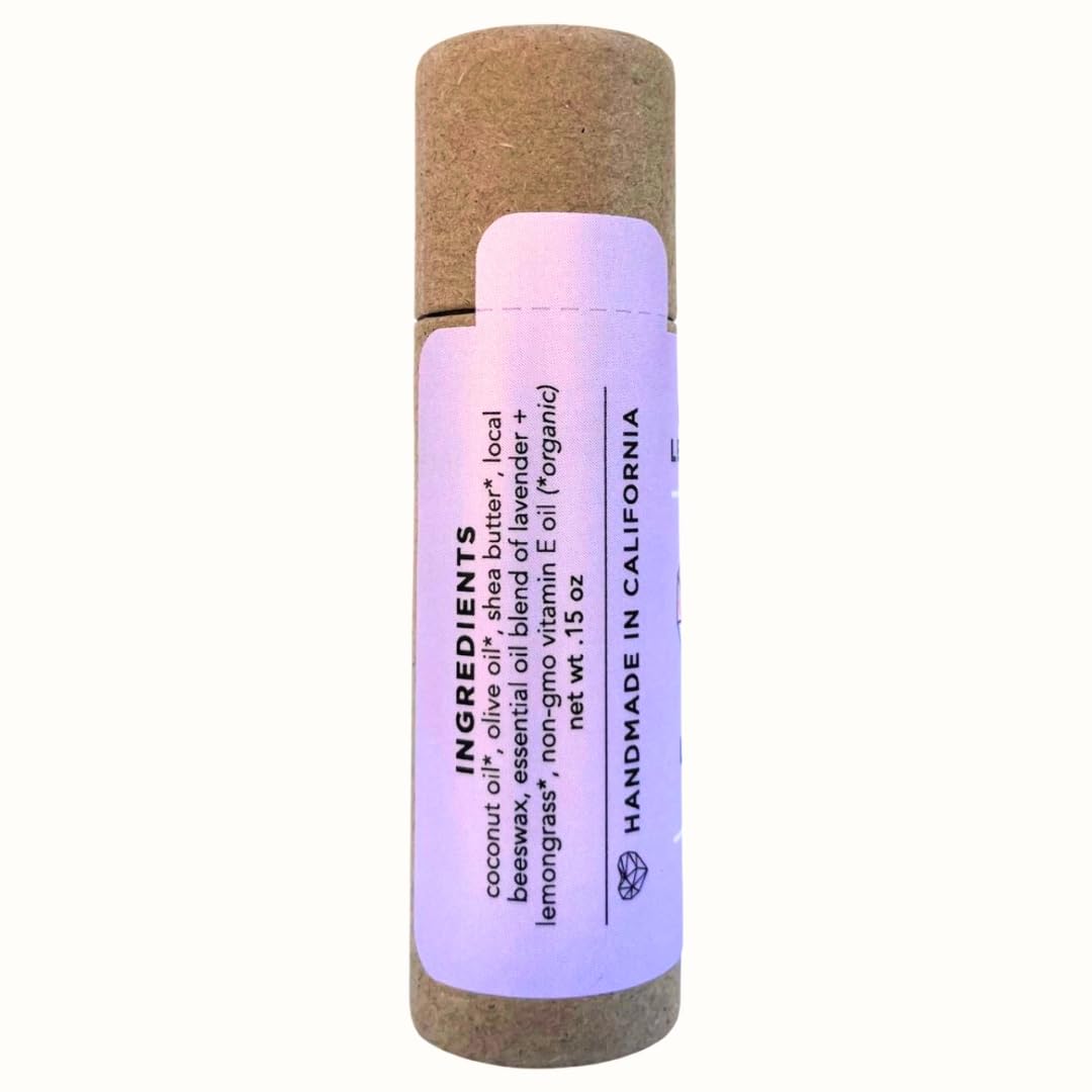 Lavender Lemongrass Natural Lip Balm - Image 4