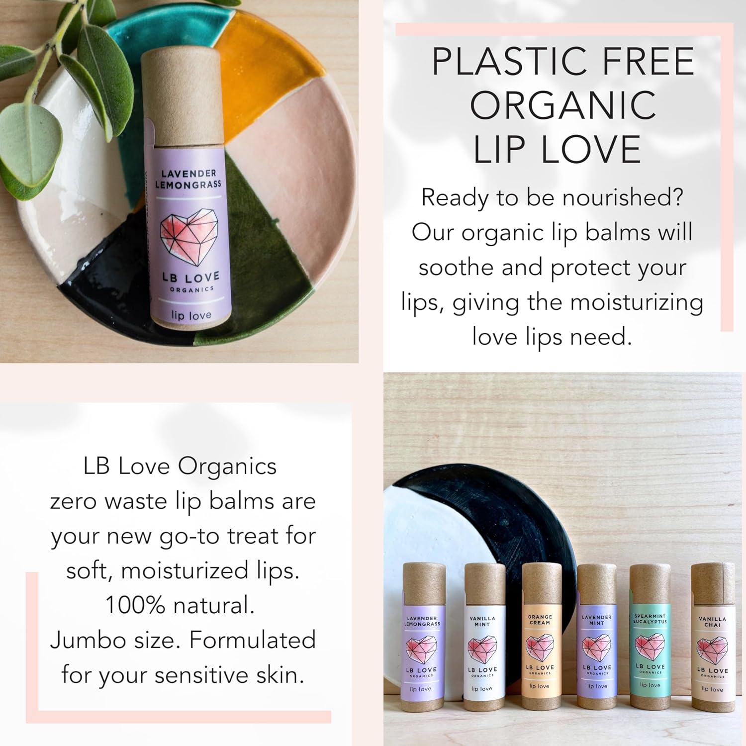 Lavender Lemongrass Natural Lip Balm - Image 5