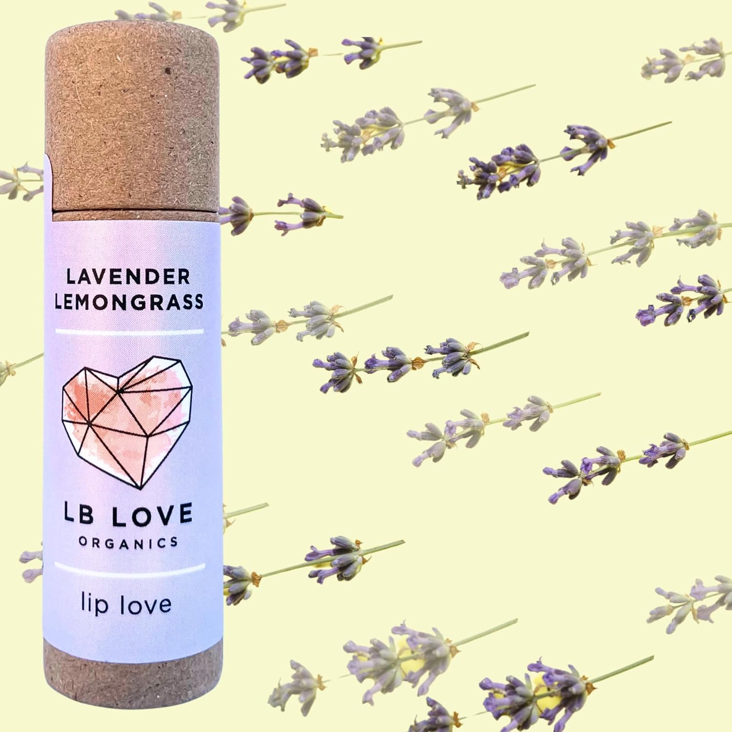 Lavender Lemongrass Natural Lip Balm - Image 8