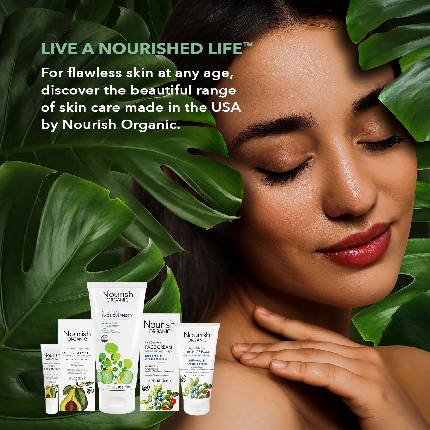 Nourish Organic Avocado & Argan Under Eye Brightener - Image 7