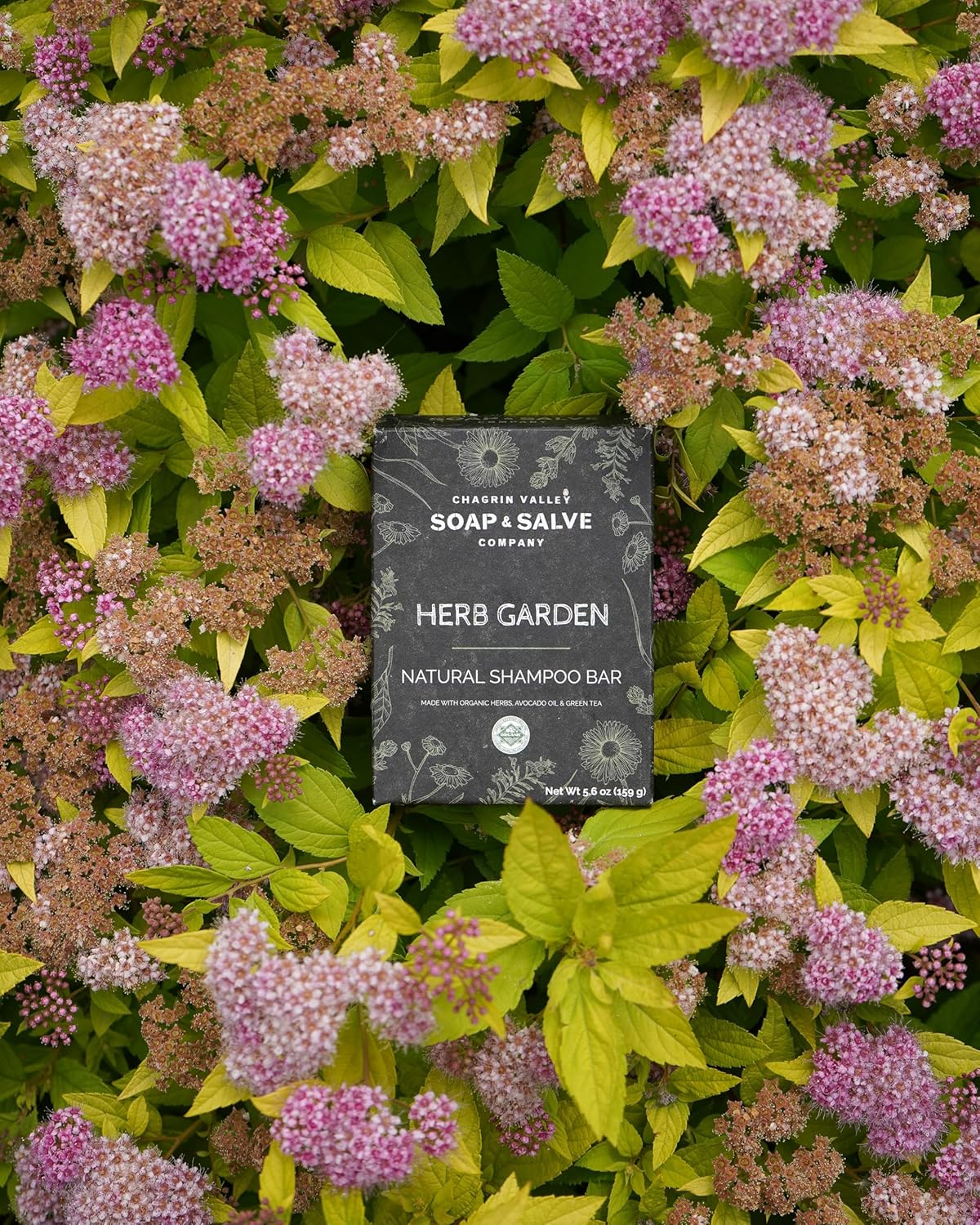 Chagrin Valley Soap & Salve Organic Herb Garden Shampoo Bar - Image 5
