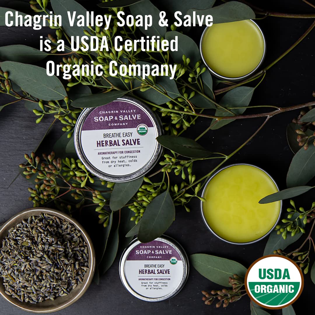 Chagrin Valley Soap & Salve Organic Herb Garden Shampoo Bar - Image 9