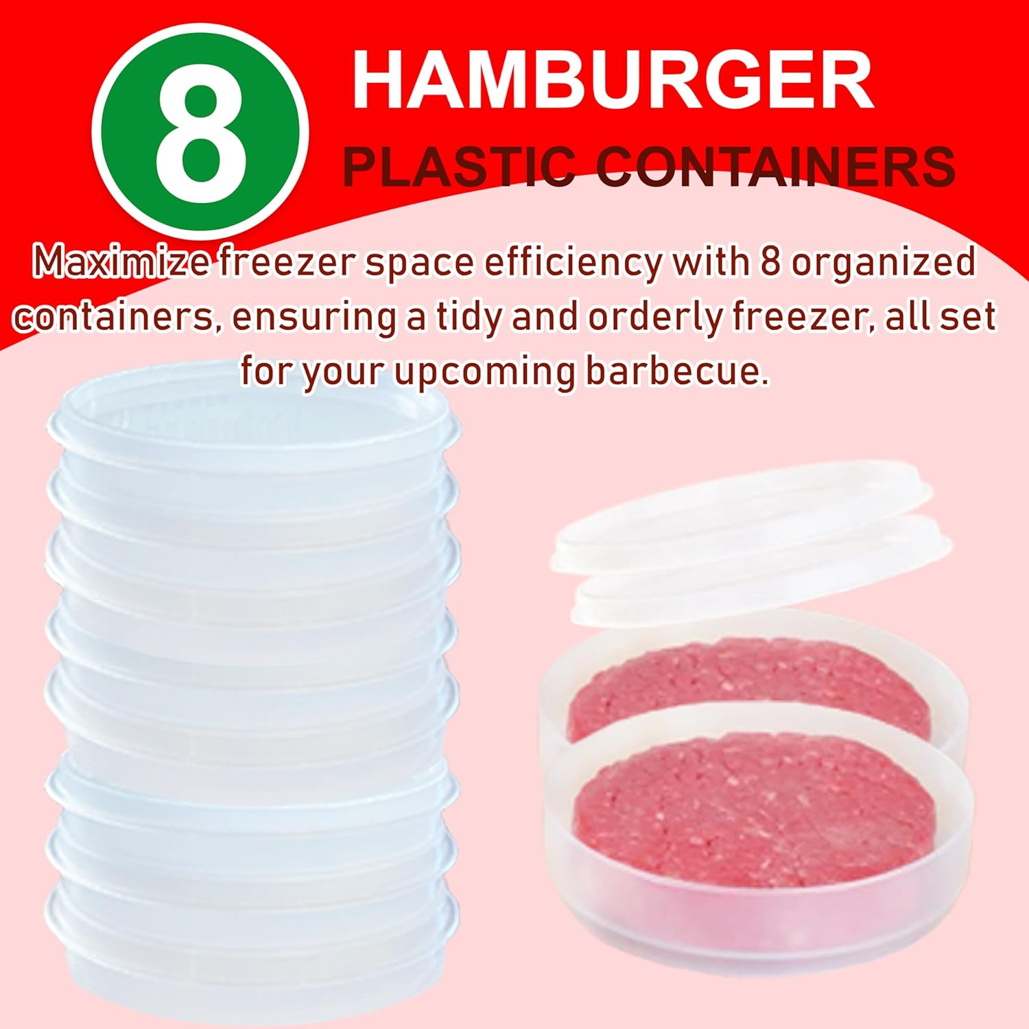 Hamburger Containers: A Kitchen Essential for Organization and Meal Prep - Image 3