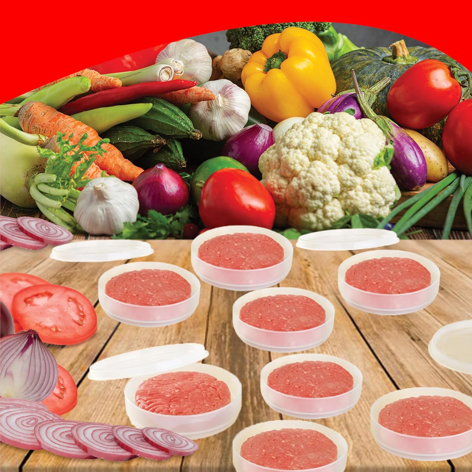 Hamburger Containers: A Kitchen Essential for Organization and Meal Prep - Image 5