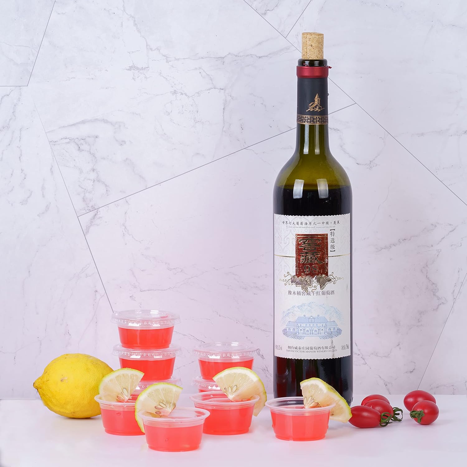 Disposable Plastic Souffle Cups with Lids - Image 8