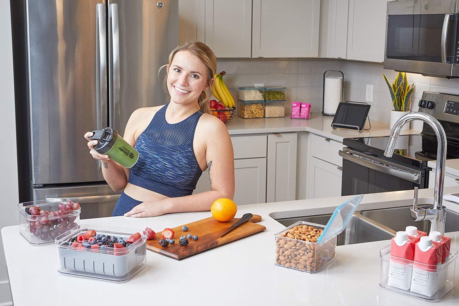 iDesign Recycled Plastic Produce Storage Container - Image 8