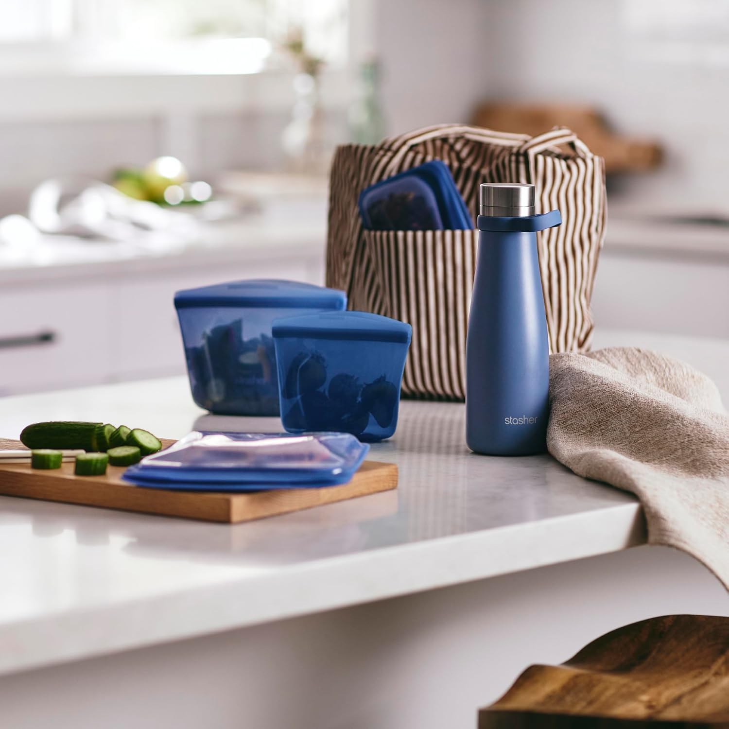 Stasher Reusable Food Storage Bags Kit - Image 4