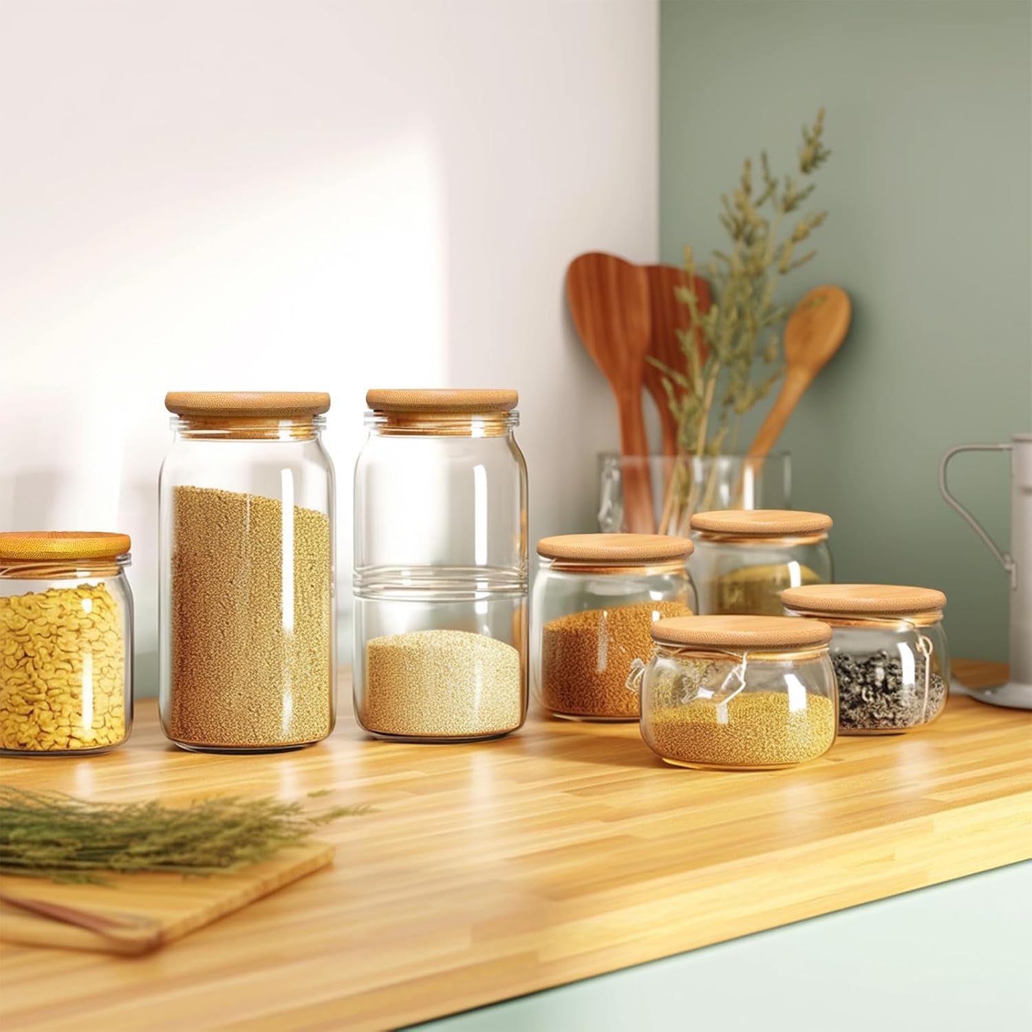 Mason Jar Bamboo Lids - Image 7