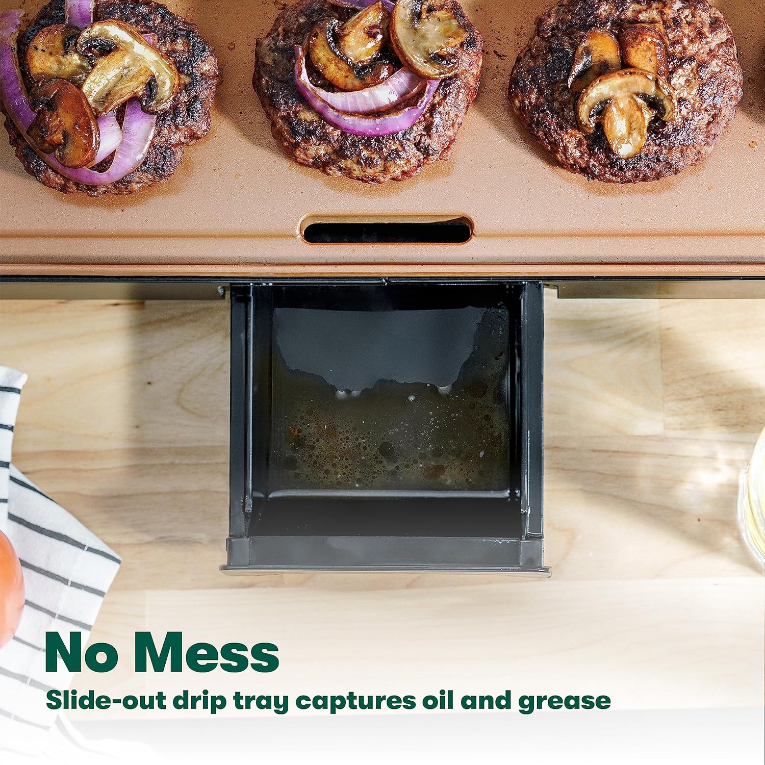 Bella XL Electric Ceramic Titanium Griddle - Image 8