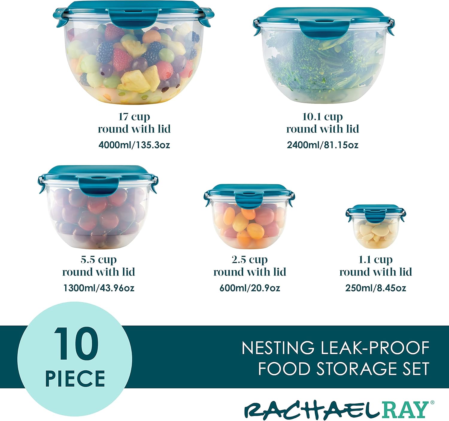Rachael Ray Food Storage Container Set - Image 3