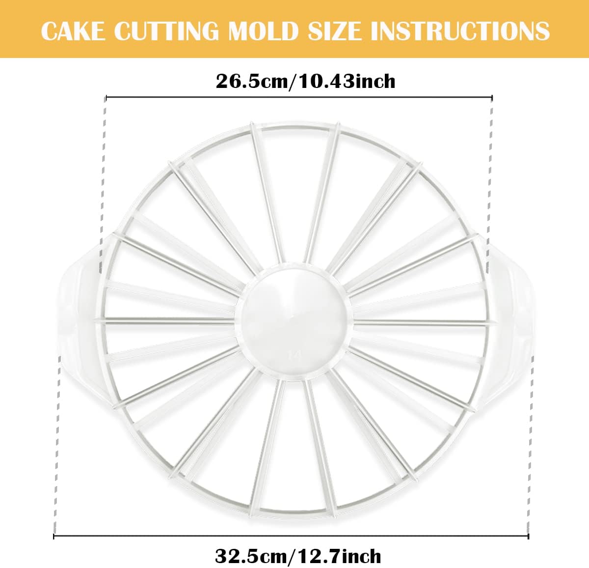 Cake Slice Cutter and Portion Marker - Image 3