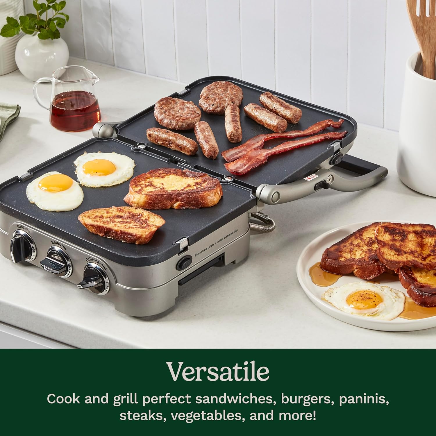 Cuisinart 5-in-1 Griddler Grill and Panini Press - Image 8