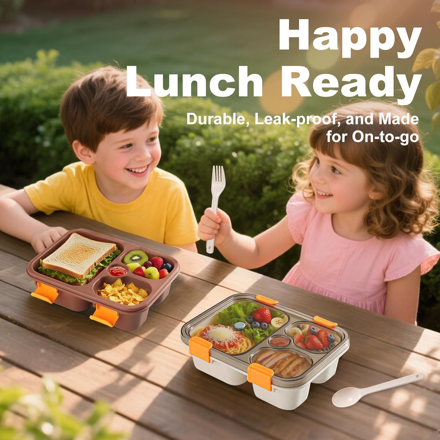 Leak-Proof Adult Bento Box Container Set - Image 10