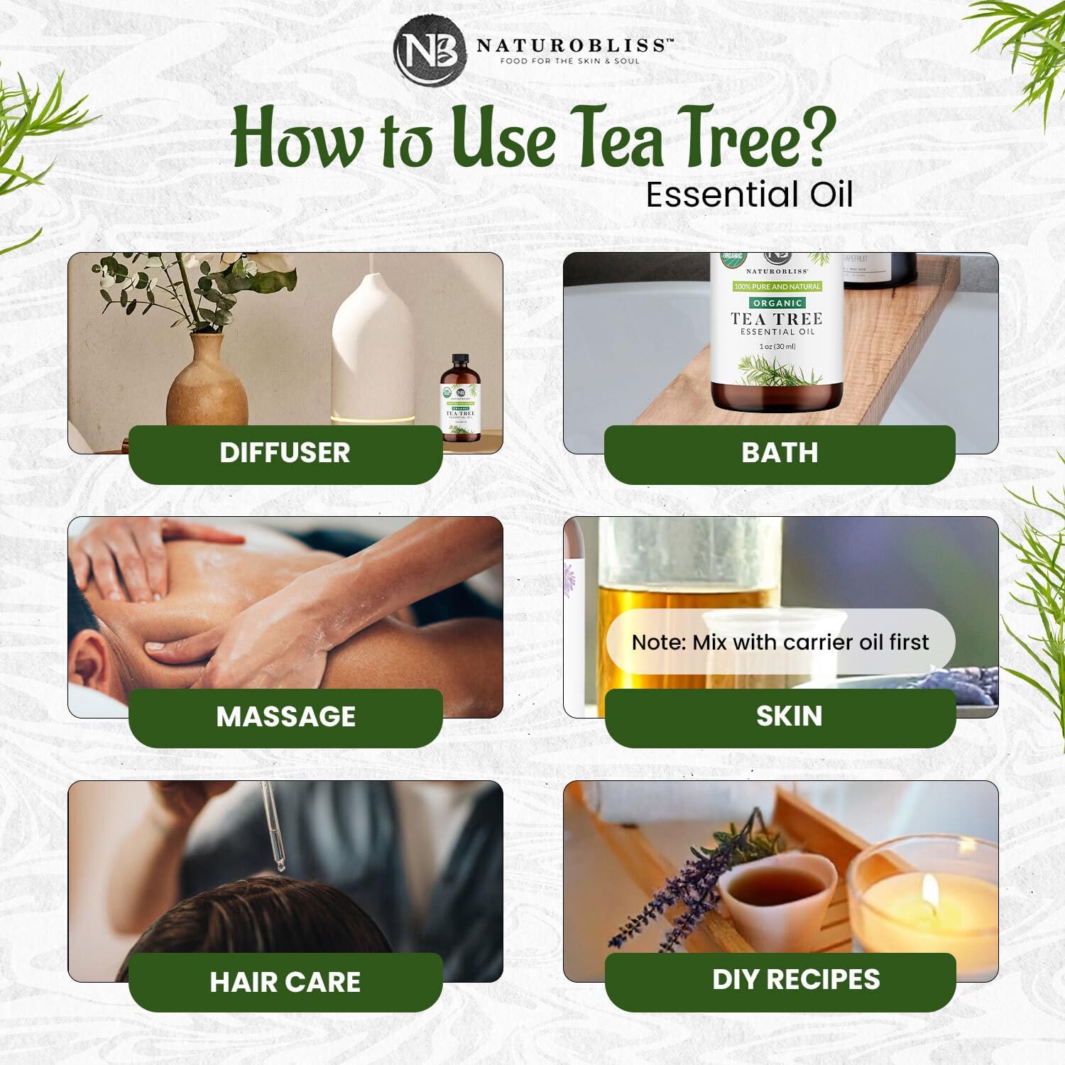NaturoBliss Organic Tea Tree Essential Oil - Image 5