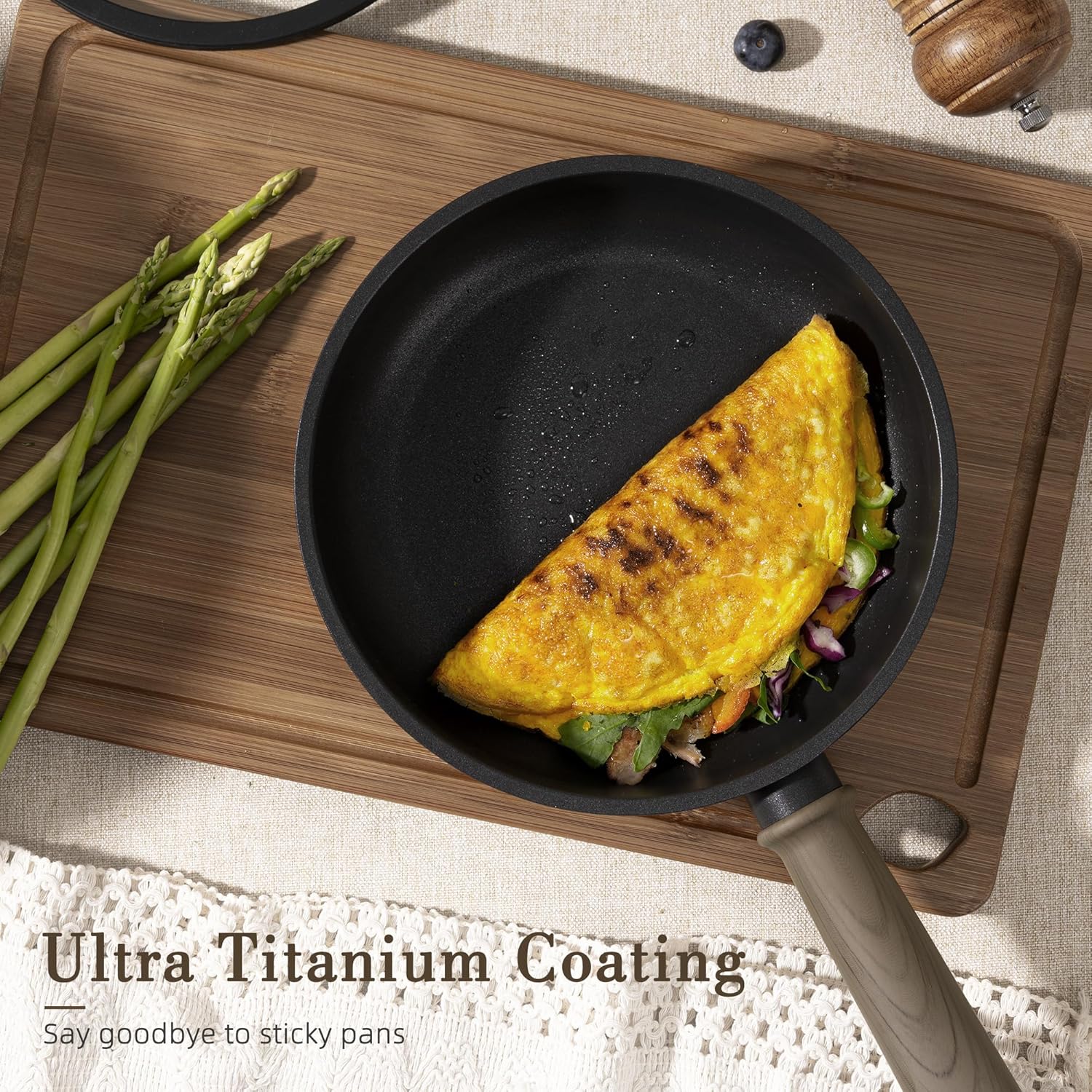 Astercook Non Stick Pots and Pans Set - Image 5