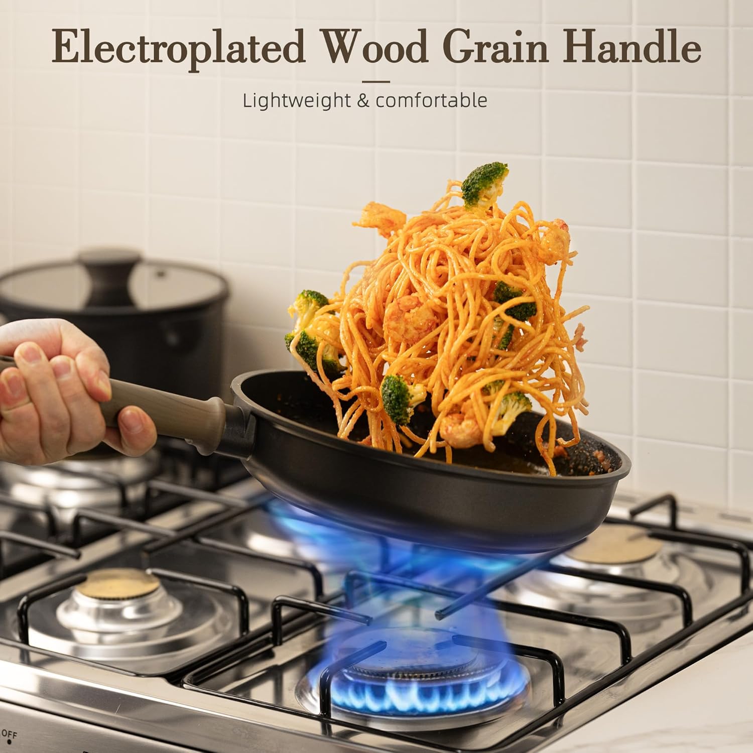 Astercook Non Stick Pots and Pans Set - Image 6