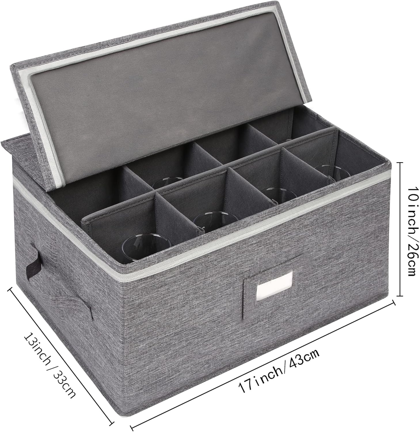 Wine Glass Storage Box Containers - Image 4