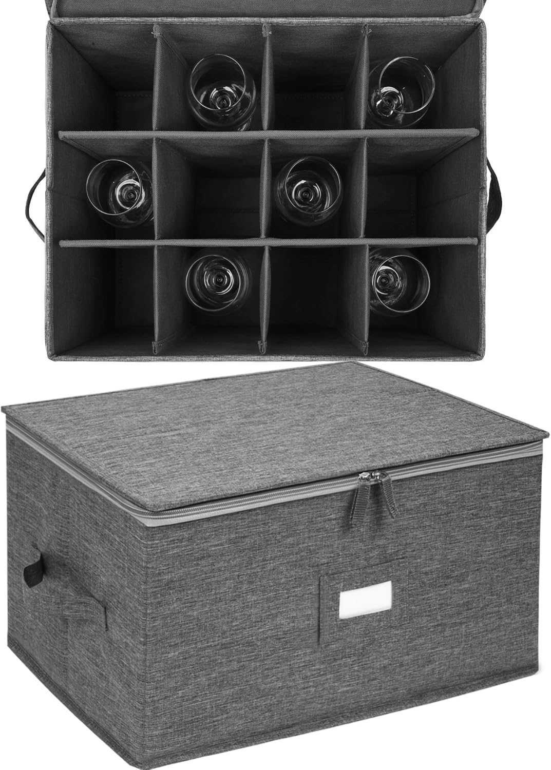 Wine Glass Storage Box Containers - Image 5