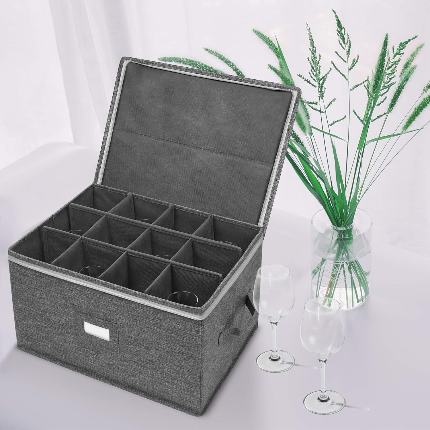 Wine Glass Storage Box Containers - Image 6