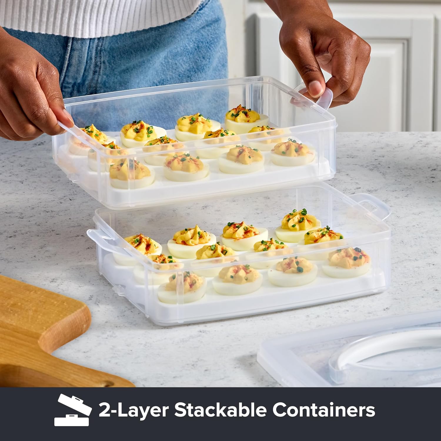 Deviled Egg Carrier Storage Container - Image 5
