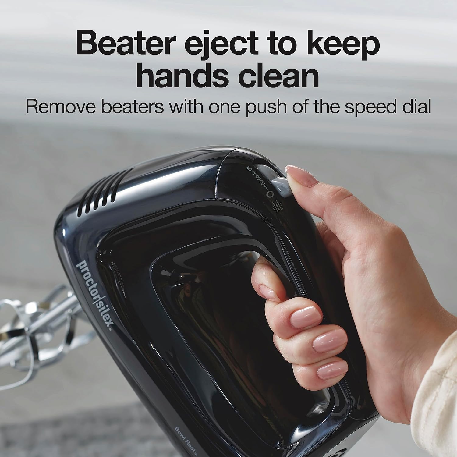 Proctor Silex 5-Speed Electric Hand Mixer - Image 6