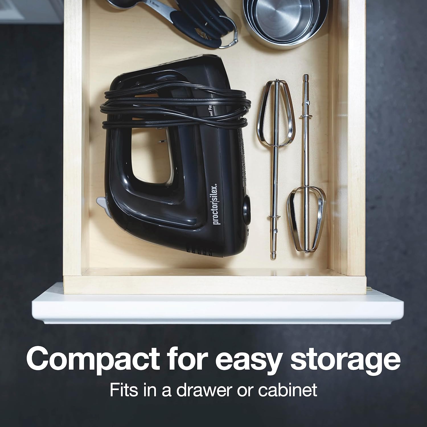 Proctor Silex 5-Speed Electric Hand Mixer - Image 8