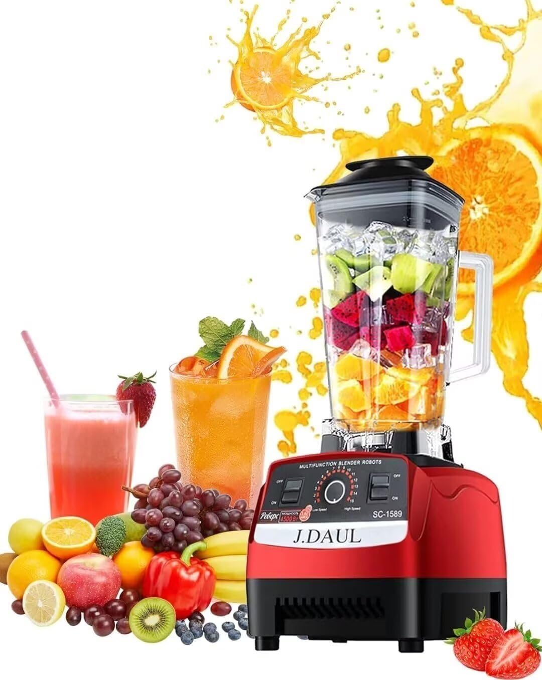 2500W High Speed Commercial Blender - Image 2