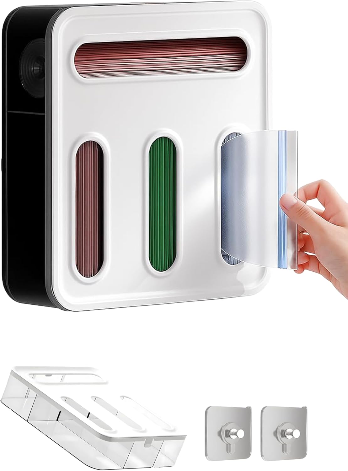 4 IN 1 Food Storage Bag Organizer for Kitchen Drawer - Image 2