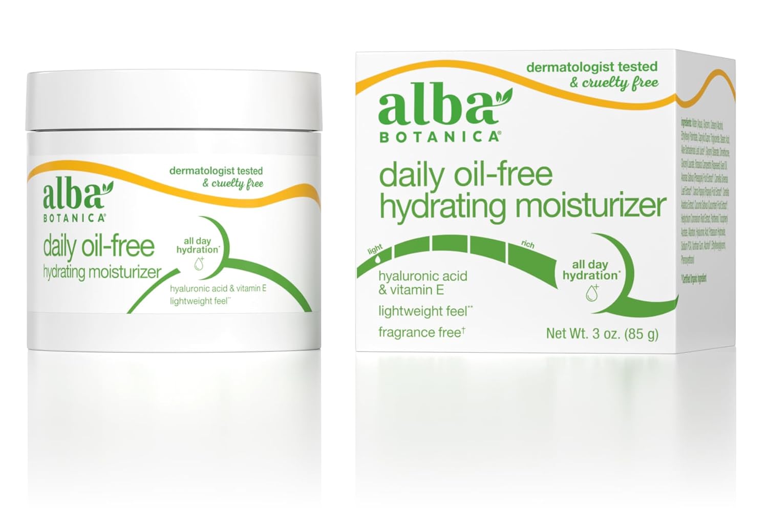 Alba Botanica Daily Oil Free Hydrating Moisturizer - Image 2