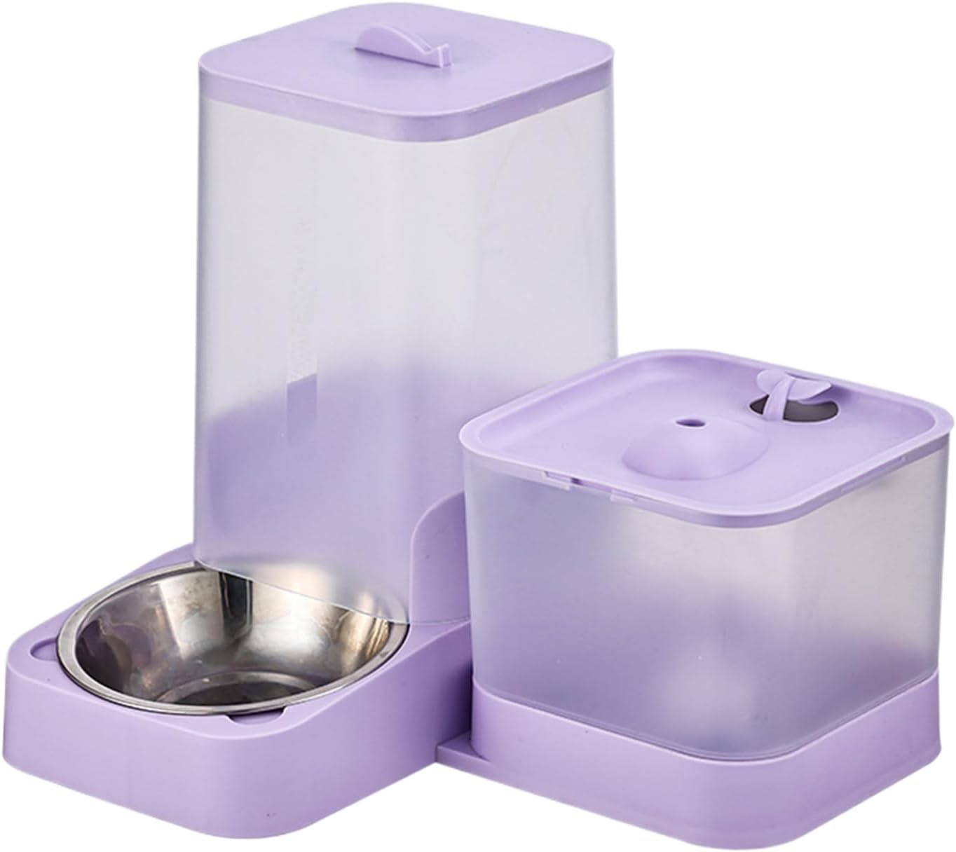 Automatic Pet Feeder with Stainless Steel Bowl - Image 2