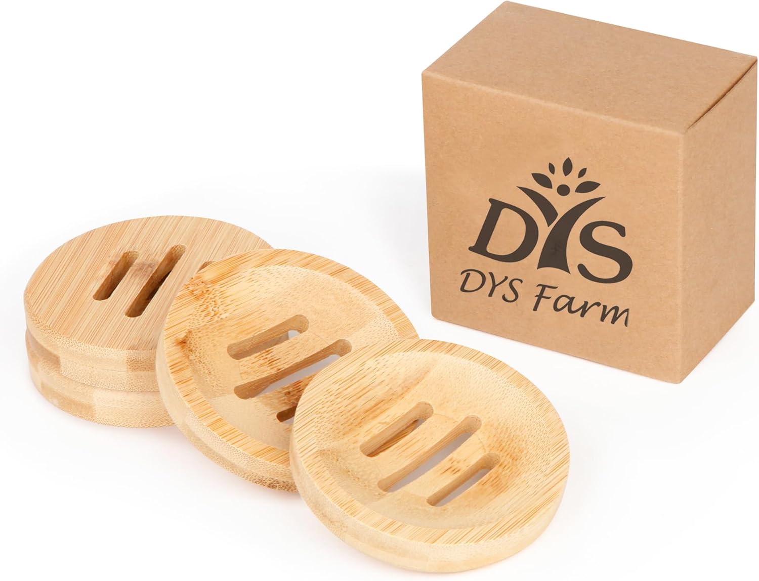 Bamboo Soap Dish Holders - Image 2