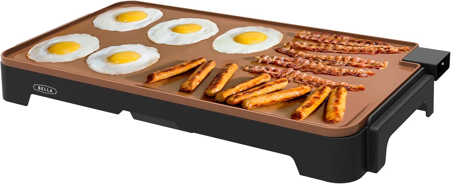 Bella XL Electric Ceramic Titanium Griddle - Image 2