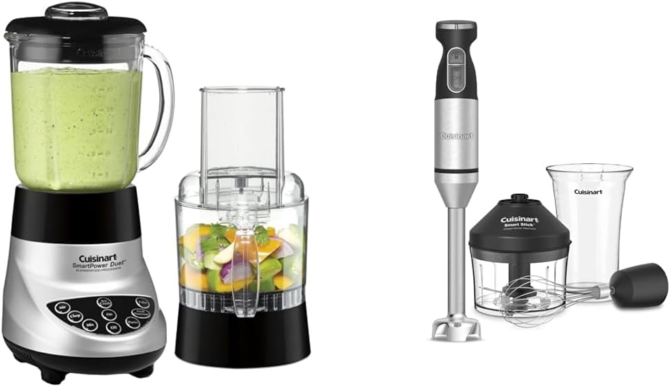 Cuisinart BFP-703BC Smart Power Duet Blender/Food Processor - Image 2